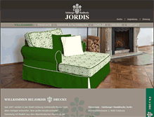 Tablet Screenshot of jordis.at